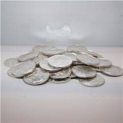 (30) Random Date US SIlver Eagles -