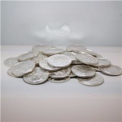 (30) Random Date US SIlver Eagles -