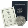 Image 1 : 2011 W Burnished US Silver Eagle