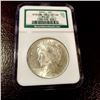 Image 1 : 1922 MS 62 Peace Dollar BINIONS Collection