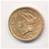 Image 1 : $1 Liberty Head US GOLD Coin - Random Year