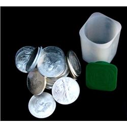 (20) US SIlver Eagle Bullion Coins