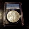 Image 1 : 2002 MS 69 US Silver Eagle Harder Back Date PCGS