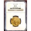 Image 1 : 1910 D MS 62 NGC $ 10 Gold Indian
