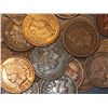 Image 1 : Lot of 10 Indian Head Pennies-1900s-c-fine