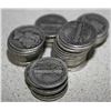 Image 1 : Roll of 50 Mercury Dimes from Large Hoard