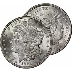 1921 P Bu Morgan Dollar Last Year Issue