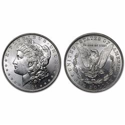 1881 s BU Morgan Silver Dollar