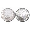 Image 1 : 1 oz. Silver Buffalo Design Round - .999 Pure