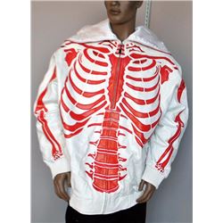 Brand new men's leather red skeleton jacket brand new men's leather red skeleton jacket. Size: 2Xl
