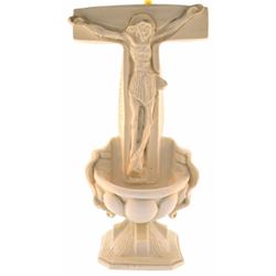 Standing cross Jesus statue