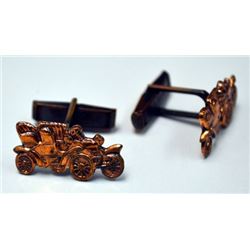 Vintage pat pend designer cufflinks