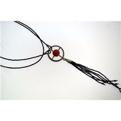 Vintage black beads chicos very nice necklace