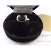 Image 2 : RING - 3.02 CTW GARNET, TANSANITE & DIAMOND IN STERLING SILVER SETTING - INCLUDES CERTIFICATE $525