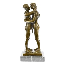 Collector Edition Gay Erotic Art First Kiss Bronze Sculpture