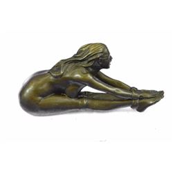 Nude girl Erotic Bronze Sculpture