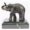 Image 10 : Happy Elephant Trunk Up Bronze Sculpture Statue Figure Figurine