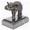 Image 9 : Happy Elephant Trunk Up Bronze Sculpture Statue Figure Figurine