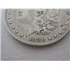 Image 2 : 1880 silver coin pluribus unum one dollars