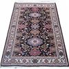 Image 1 : lustrous Indian Heriz design handmade Rug (59"X26")