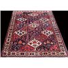 Simply lovely fine garden of paradise Persian Bakhtiari Rug (123"X90")