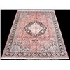 Image 1 : Beautiful art Silk Kashan design Rug