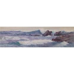 William Lister Lister, (1859-1943), Australian, QUEENSLAND COAST, Watercolour; signed lower l...