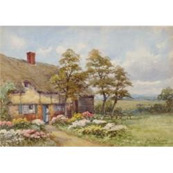 Harold Lawes (fl.1890), British, SIDENHAM BUCKS, Watercolour; signed and titled lower right, ...