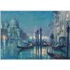 Image 1 : Claude Marks (fl.1899-1915), British/French, GRAND CANAL VENICE, Watercolour and gouache; signe...
