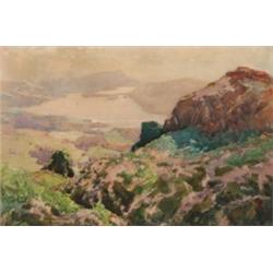 William Heaton Cooper, (1903-1995), British, LOOKING SOUTH FROM WANSTELL, Watercolour; signed...