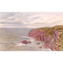 Edmund George Warren, (1834-1909), British, VIEW FROM THE CRAIG, Watercolour; signed and date...