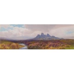 Frederick John Widgery, (1861-1942), British, FUR TOR, DARTMOOR, Watercolour; signed and titl...
