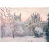 Image 2 : Claude Marks (fl.1899-1915), British/French, EXETER CATHEDRAL AFTER A SNOWSTORM; A SUSSEX DYKE...