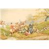 Image 4 : H** Murray (fl.1850-1860), British, HUNTING SCENES , Four watercolours; each signed, three sign...