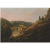 Image 1 : 18th/19th Century British, RICHMOND YORKS, Oil on canvas; bears signature and date, Thos. Gains...