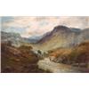 Image 1 : Alfred de Breanski Snr., (1852-1928), British, AN ABERDEENSHIRE, VALLEY, Oil on canvas; sig...