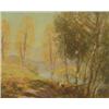 Image 1 : Sir David Murray (1896-1962), Scottish, AUTUMN IN THE GLEN,, Oil on panel; signed and dated 1...