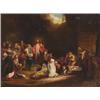 Image 1 : After Rembrandt Harmensz van Rijin (1606-1669), Dutch, CHRIST HEALING THE SICK, Oil on canvas;...