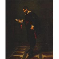 Ferdinand Victor Leon Roybet (1840-1920), French, AN IMPORTANT MESSAGE, Oil on canvas; signed l...