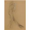 Image 1 : Louis Icart (1888-1950), French, AFTER THE BATH, Charcoal drawing heightened with white; signed...