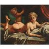 Image 1 : 18th/19th Century French School, VENUS AND CUPID, Oil on canvas laid down on masonite, 20" x...
