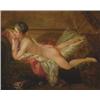 Image 1 : After Francois Boucher, (1703-1770), French, BLONDE ODALISQUE,, Oil on canvas; bears signat...