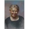 Image 1 : Pal Fried (1893-1976) , Hungarian, PORTRAIT OF THE ARTIST'S MOTHER, Colour pastel; signed lower...
