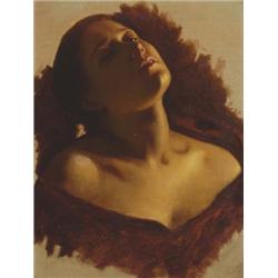 Constantin DmitriTvitch Flavitsky (1830-1866), Russian, STUDY FOR THE PRINCESS TARAKANOVA, Oil...