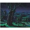 Image 1 : R** Barcelo (20th Century), Spanish, TREES AT NIGHT, Oil on, canvas; signed lower right, sign...