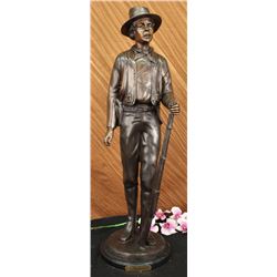 31 inches Bronze Statue on marble base