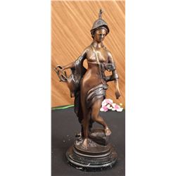 The Allegory Of Baravia Symbols Of Abundance Bronze Statue Figure Art