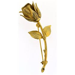 godl tone costume pin