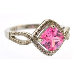 gemstone vintage sterling silver ring