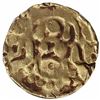 Image 1 : Base Gold One Quarter Dinar Coin of Madana Varma of Chandellas of Jejakabhukti.